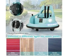 Promotions Vaikiškas elektromobilis, 67x64.5x48.5 cm, mėlynas, elektrinis važiuojamasis žaislas