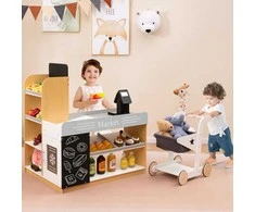 Promotions Vaikiškas parduotuvės žaidimo rinkinys, 80x60x90 cm, daugiakspalvis