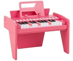 Promotions Vaikiškas pianinas, 38x23x27 cm, rožinis, skaitmeninis žaislas