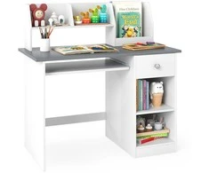 Promotions Vaikiškas rašomasis stalas, 90x45x90 cm, pilkas