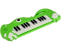 Promotions Vaikiškas skaitmeninis pianinas, 37x14.5x3.5 cm, žalias, elektroninė klaviatūra