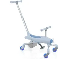 Promotions Vaikiškas stumdomas triratukas, 83x34x73 cm, mėlynas