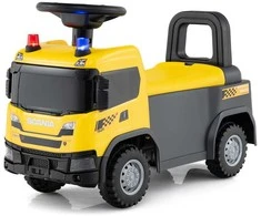 Promotions Vaikiškas triratukas su stumimo funkcija, licencijuotas SCANIA sunkvežimis, 58.4x27.9x43.2 cm, geltonas