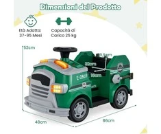 Promotions Vaikiškas elektrinis automobilis, 86x48x52 cm, raudonas