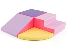 Promotions Vaikų laipiojimo ir čiuožimo kaladėlės, 45,5x45,5x25 cm, daugiak spalvių
