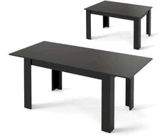 Promotions Valgomojo stalas, 158x70x76 cm, juodas