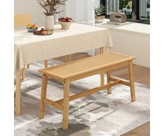 Promotions Valgomojo suoliukas, 100x35x45 cm, Natūralus