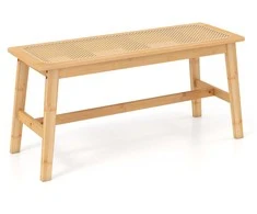Promotions Valgomojo suoliukas, 100x35x45 cm, Natūralus