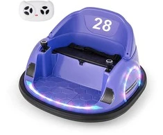 Promotions Važiuojamas elektrinis smūginis automobilis, 12V, violetinis
