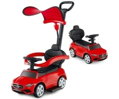 Promotions Važiuojamas stumdomas automobilis, 84x39x90 cm, raudonas