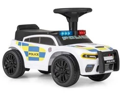 Promotions Važiuojamasis automobilis, policija, 63x30x36 cm, balta