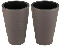 Promotions Vazonų rinkinys, 29.5x45 cm, Rudas