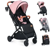 Promotions Vežimėlis 77x48,5x100 cm Rožinis sulankstomas