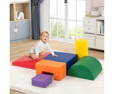 Promotions Vidaus laipiojimo ir ropojimo žaidimų rinkinys, 60x40x20 cm, įvairiaspalvis, putplastis