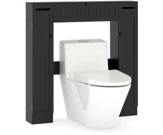 Promotions Vonios spintelė, 89x18x99 cm, juoda, MDF