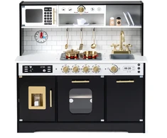 Promotions Žaidimų virtuvėlė 85.1x29.2x87.6 cm Juoda mediena
