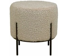 Nežinomas Ottoman Alford. sand color. 35.5x35.5x37cm