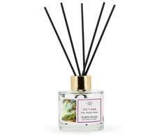 Purple River Violetinė River Kvapų difuzorius 7x7x7 cm baltas, stiklas