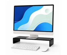 Relaxdays Akrilinis monitoriaus pakylas