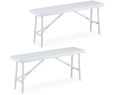 Relaxdays Alaus suolas, 42x100x25 cm, Juodas