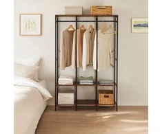 Relaxdays Atvira spinta, 180x94.5x40 cm, juoda