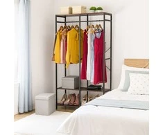 Relaxdays Atvira spinta, 180x94.5x40 cm, Metalas ir MDF