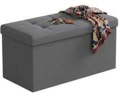 Relaxdays Audinio suoliukas, 38x76x38 cm