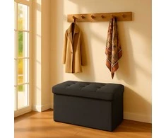 Relaxdays Audinio suoliukas, 38x76x38 cm