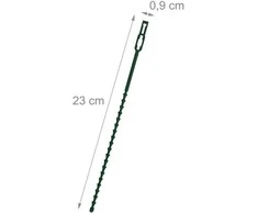 Relaxdays 200 vnt. augalų tvirtinimo juostelių rinkinys 23 cm