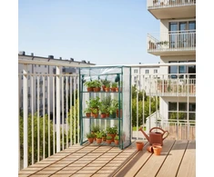 Relaxdays Balkoninis šiltnamis iš PVC plėvelės