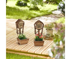 Relaxdays Bičių viešbučio rinkinys, 19x24,5x46 cm, ruda, mediena