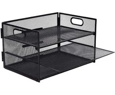 Relaxdays Dokumentų organizatorius, 20.5x32.5x23.5 cm, metalas