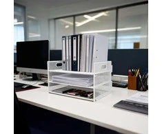 Relaxdays Dokumentų organizatorius, 20.5x32.5x23.5 cm, Metalas