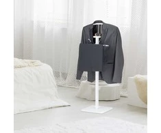 Relaxdays Baltas valet stovas