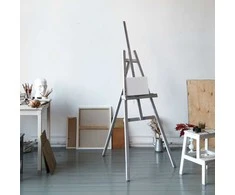 Relaxdays Drobės rinkinys, 12 vnt., 12x18x1,5 cm, 24x30x1,5 cm, 30x40x1,5 cm, 35x50x1,5 cm, 40x60x1,5 cm, balta, medvilnė