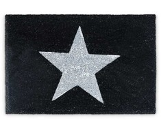 Kodustaar Kokosinis durų kilimėlis Juodas STAR