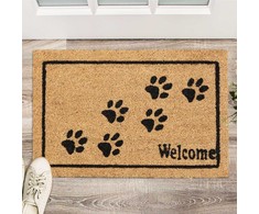 Kodustaar welcome paws kokosinis durų kilimėlis