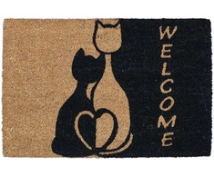 Kodustaar „Welcome Cats Home“ kokoso pluošto durų kilimėlis