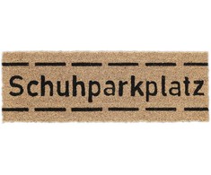 Kodustaar Schuhparkplatz spaudos kokosinis durų kilimėlis
