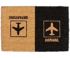 Kodustaar Kokoso pluošto durų kilimėlis "Arrival Departure"