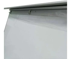Relaxdays Flipchart lenta 100x70 cm balta