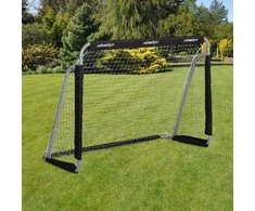 Relaxdays Futbolo vartai, 110x150x75 cm, pilka