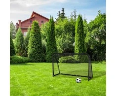 Relaxdays Futbolo vartai, 120x180x60 cm, Juoda