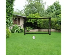 Relaxdays Futbolo vartai, 120x180x60 cm, juodos spalvos
