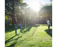 Relaxdays Futbolo vartai, 170x235x85 cm, mėlyna