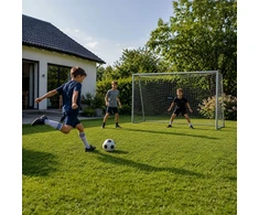 Relaxdays Plieniniai futbolo vartai