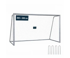 Relaxdays Plieniniai futbolo vartai