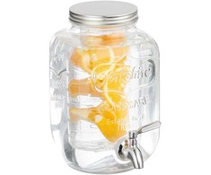 Gertuvė Kodustaar Gėrimų dozatorius su vaisių infuzoriumi 4 l