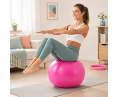 Relaxdays Gimnastikos kamuolio rinkinys su priedais