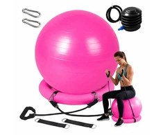 Relaxdays Gimnastikos kamuolio rinkinys su priedais